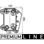 Mahle Motor Yağ Soğutucu – CLC104000P / OEM A6131880101