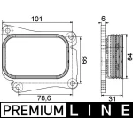 Mahle Motor Yağ Soğutucu – CLC111000P / OEM A2711880101