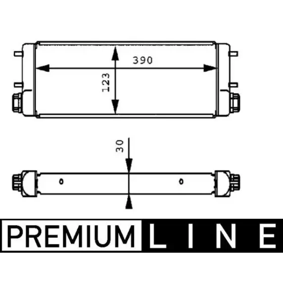 Mahle Motor Yağ Soğutucu – CLC169001P / OEM 1405000000 ürün görseli