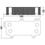 Mahle Motor Yağ Soğutucu – CLC187000S / OEM 070117021D