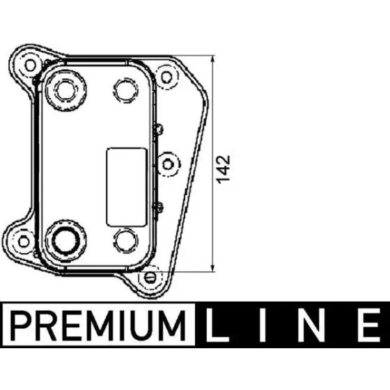 Mahle Motor Yağ Soğutucu – CLC38000P / OEM A6111880101 ürün görseli