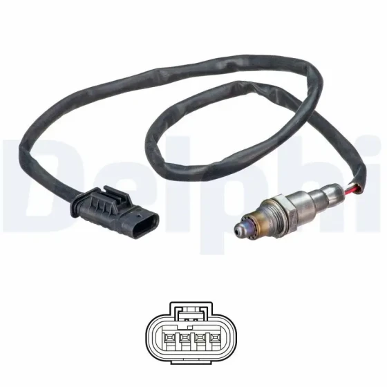 Delphi Oksijen Sensoru - B38-b48 14 - Kod DEL-ES21198-12B1 - OEM 11788631049 ürün görseli