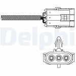 Delphi Oksijen Sensörü – ES10970-12B1 / OEM 7700864987