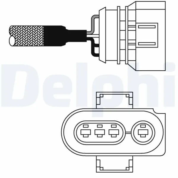 Delphi Oksijen Sensörü – ES10979-12B1 / OEM 030906265AD