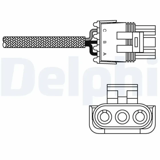 Delphi Oksijen Sensörü – ES10990-12B1 ürün görseli