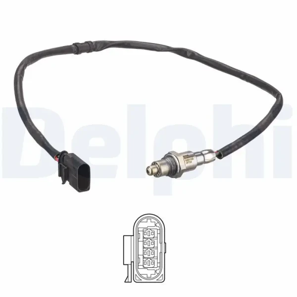 Delphi Oksijen Sensörü – ES21193-12B1 / OEM 04C906262K