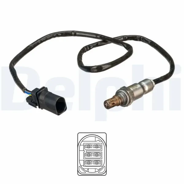 Delphi Oksijen Sensörü – ES21204-12B1 / OEM 04L906262E