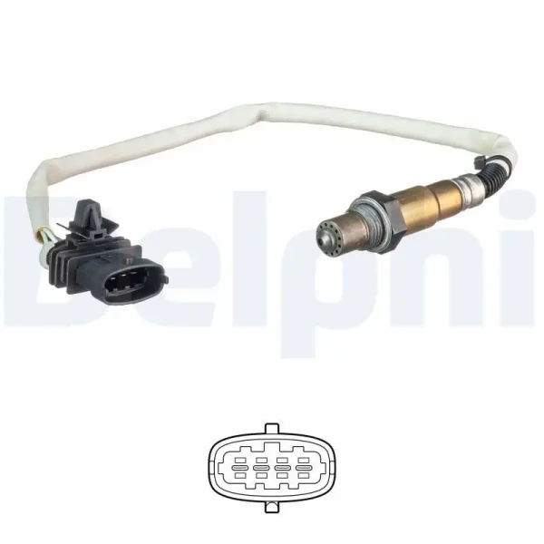 Delphi Oksijen Sensörü – ES21241-12B1 / OEM 855251