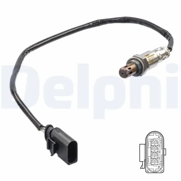 Delphi Oksijen Sensörü – ES21278-12B1 / OEM 04E906262DC