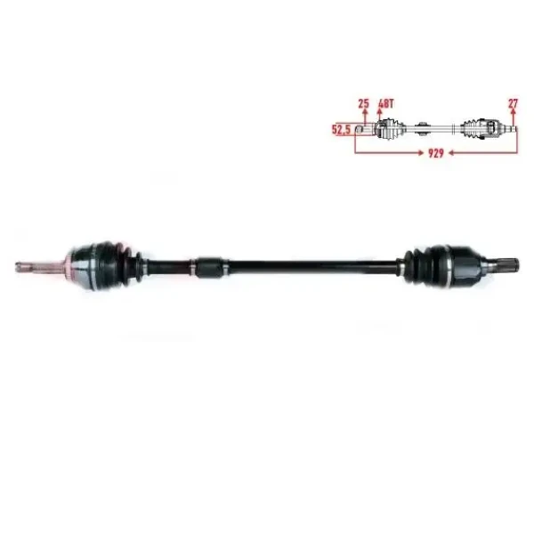 IOTO Ön Aks (Sağ) – 10201-20528 / OEM 495001R300