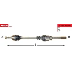 MGA Ön Aks (Sağ) – 70778 / OEM 8200613828