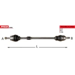 MGA Ön Aks (Sağ) – 70880 / OEM 495011R300