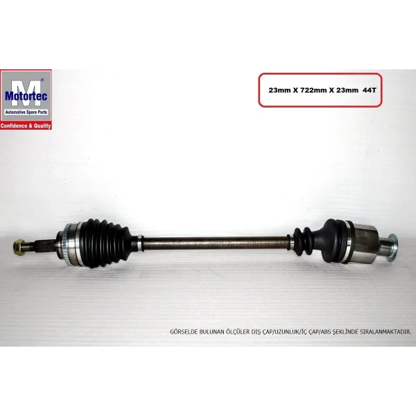 Motortec Ön Aks (Sağ) – RNT0379