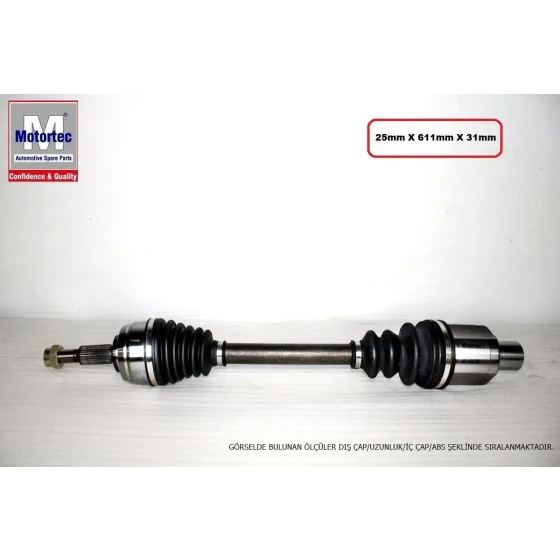 Motortec Ön Aks (Sağ) – RNT0679 / OEM 391009882R ürün görseli