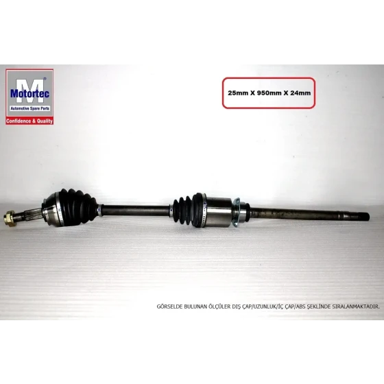 Motortec Ön Aks (Sağ) – TMP0496 / OEM 51902615 ürün görseli