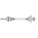 Metelli Ön Aks (Sol) – 17-0395
