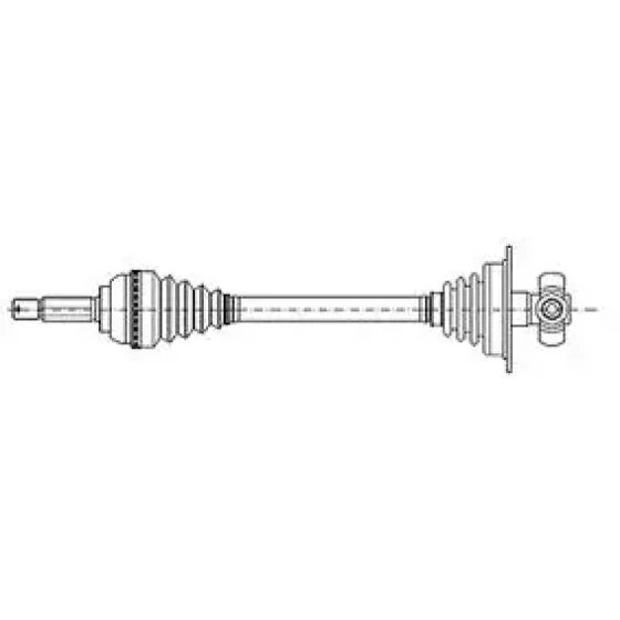Metelli Ön Aks (Sol) – 17-0395 ürün görseli