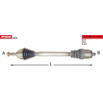 MGA Ön Aks (Sol) – 70779 / OEM 8200613829