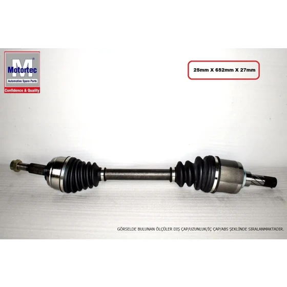 Motortec Ön Aks (Sol) – RNT0680 / OEM 391017275R ürün görseli