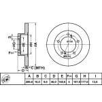 SNR Ön Amortisör Takozu – KBLF45 / OEM 5038H4