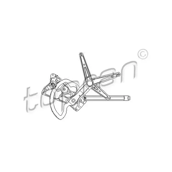 Topran Ön Cam Krikosu (Sağ) – 501823001 / OEM 51331977610 ürün görseli