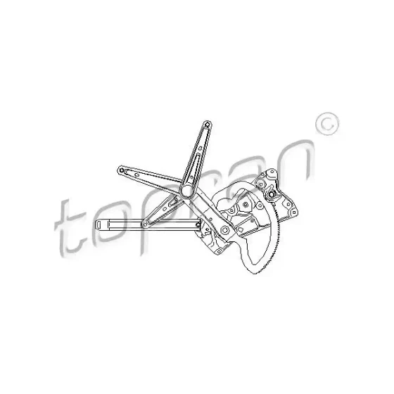 Topran Ön Cam Krikosu (Sol) – 501822001 / OEM 51331977609 ürün görseli