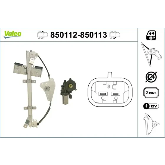Valeo Ön Cam Krikosu (Sol) – 850112 / OEM 1547734 ürün görseli