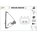 Valeo Ön Cam Krikosu (Sol) – 850348 / OEM 7700834347