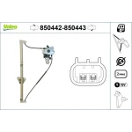 Valeo Ön Cam Krikosu (Sol) – 850442 / OEM 701837461A