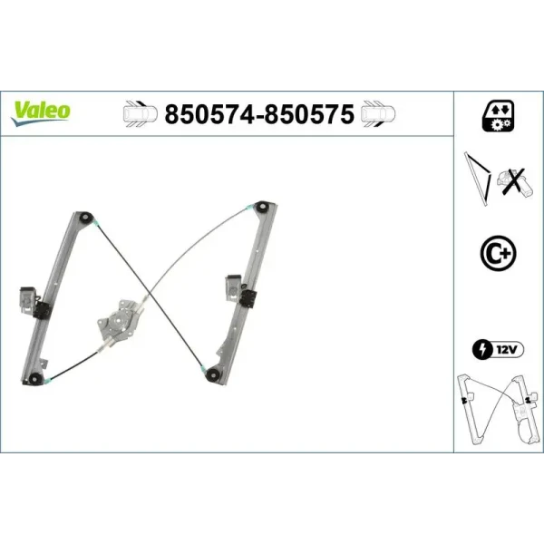 Valeo Ön Cam Krikosu (Sol) – 850574 / OEM 3B1837461