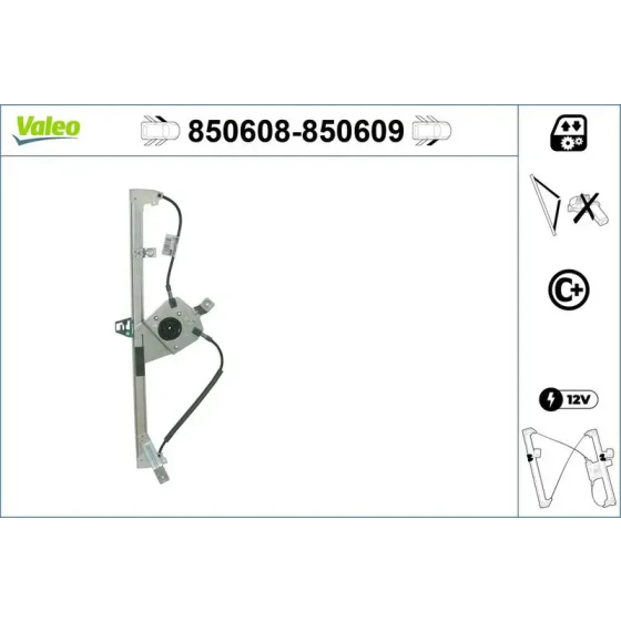 Valeo Ön Cam Krikosu (Sol) – 850608 ürün görseli