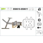 Valeo Ön Cam Krikosu (Sol) – 850610 / OEM 93178695
