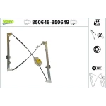 Valeo Ön Cam Krikosu (Sol) – 850648 / OEM 9221P7