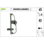 Valeo Ön Cam Krikosu (Sol) – 850692 / OEM 9221X1