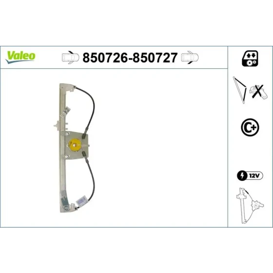 Valeo Ön Cam Krikosu (Sol) – 850726 ürün görseli