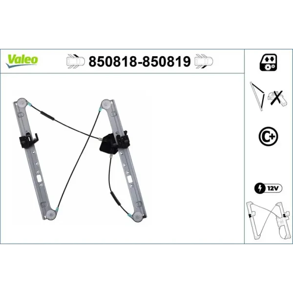 Valeo Ön Cam Krikosu (Sol) – 850818 / OEM 51333448249