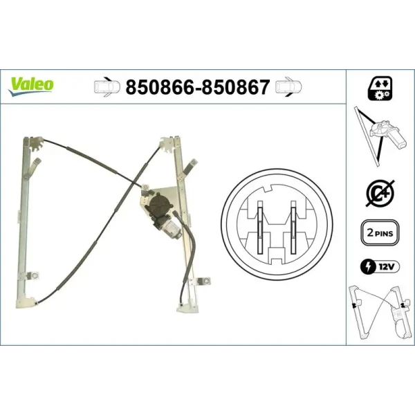 Valeo Ön Cam Krikosu (Sol) – 850866
