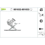 Valeo Ön Cam Krikosu (Sol) – 851032 / OEM 807216718R