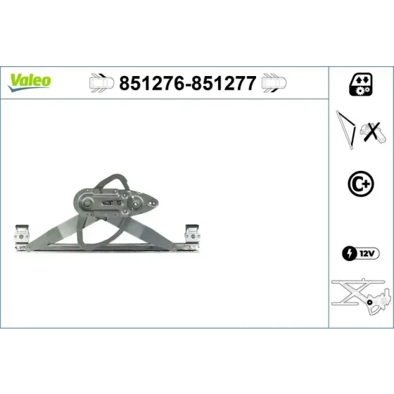 Valeo Ön Cam Krikosu (Sol) – 851276 ürün görseli