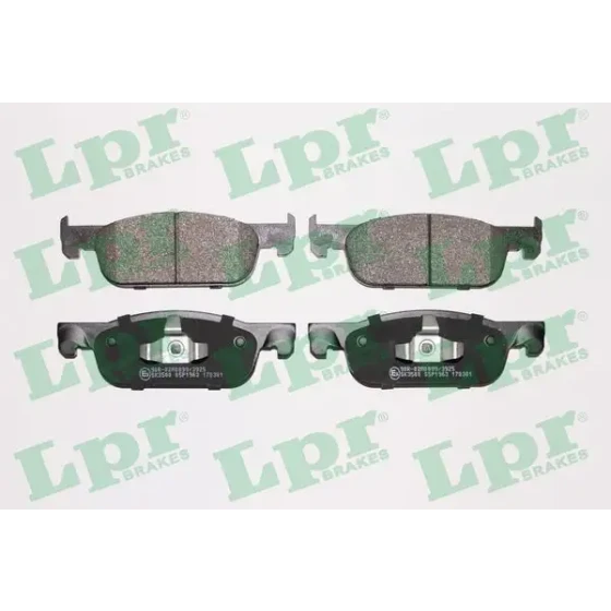 LPR Ön Fren Balatası – 05P1963 / OEM 410605536R ürün görseli