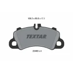 TEXTAR Ön Fren Balatası – 2246901