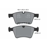 TEXTAR Ön Fren Balatası – 2415101 / OEM A1644202520