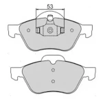 MGA Ön Fren Balatası – 55140 / OEM 410600012R