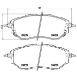 MGA Ön Fren Balatası – 55713 / OEM 26296AJ001