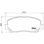 MGA Ön Fren Balatası – 55734 / OEM K0Y13328Z