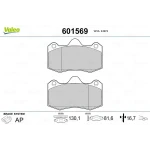 Valeo Ön Fren Balatası – 601569 / OEM 6LL698151