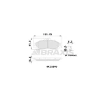 Braxis Ön Fren Balatası – AB0242