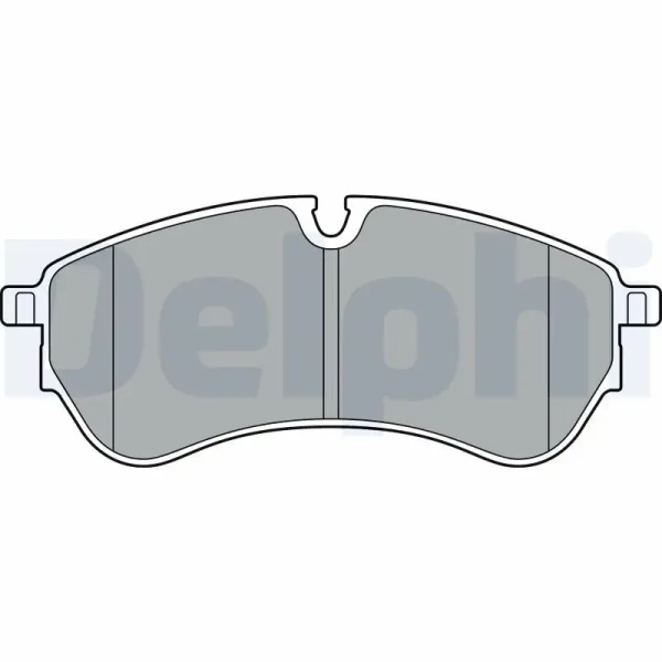 Delphi Ön Fren Balatası - Crafter Man Tge - Kod GE-LP3410 - OEM 2N0698151