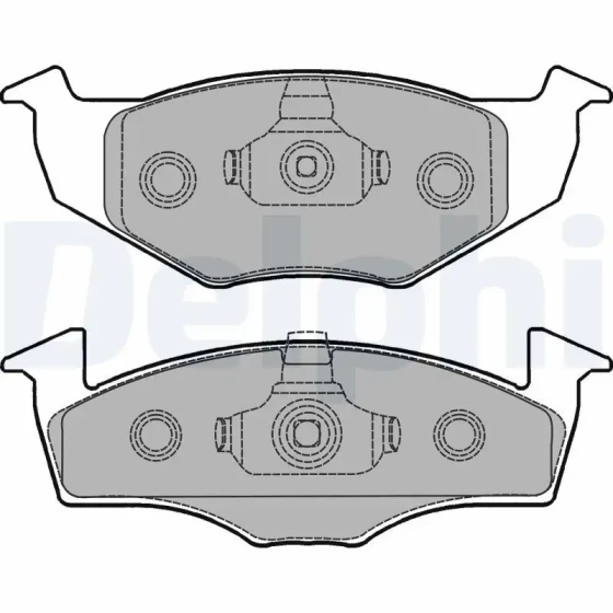 Delphi Ön Fren Balatası – LP1249 / OEM 1H0698151B ürün görseli