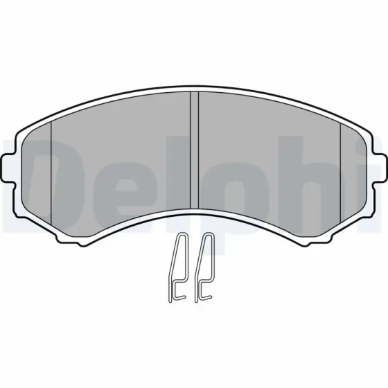 Delphi Ön Fren Balatası – LP1462 ürün görseli